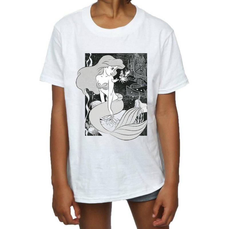 Tshirt Mädchen Weiss 152-158 von The Little Mermaid