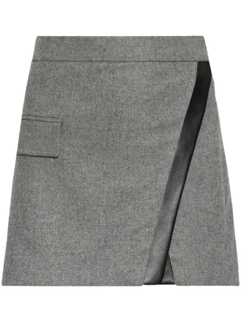 The Mannei Barren mini skirt - Grey von The Mannei