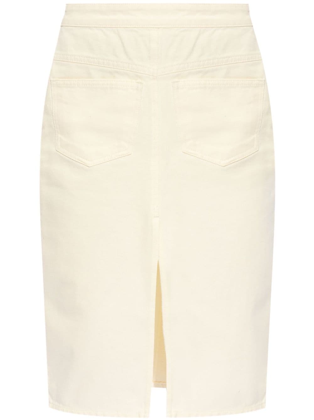 The Mannei Malmo maxi skirt - White von The Mannei