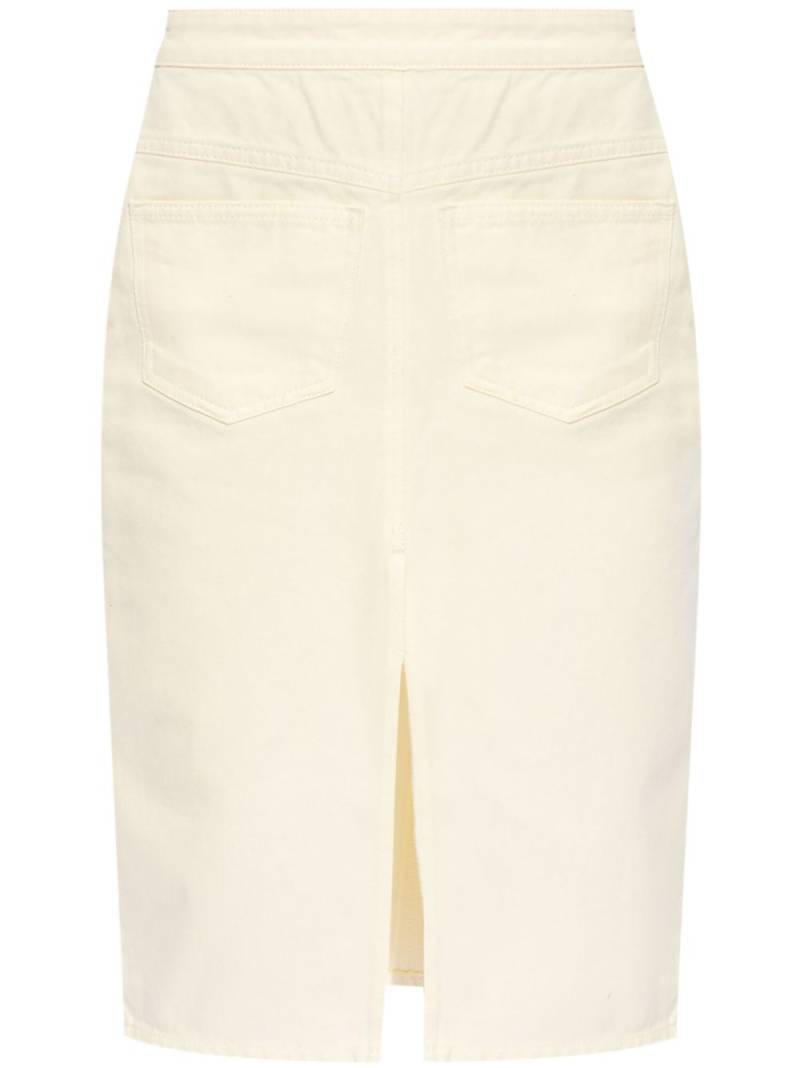 The Mannei Malmo maxi skirt - White von The Mannei