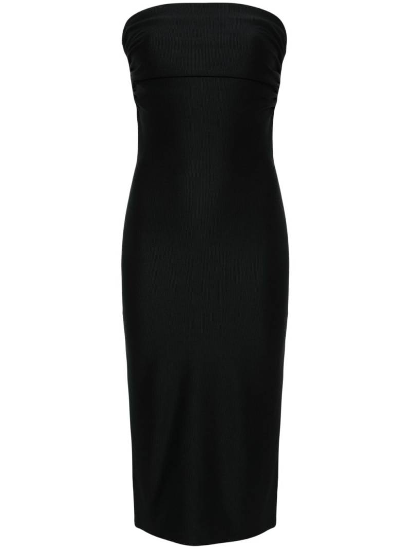 The Mannei Orkla strapless dress - Black von The Mannei