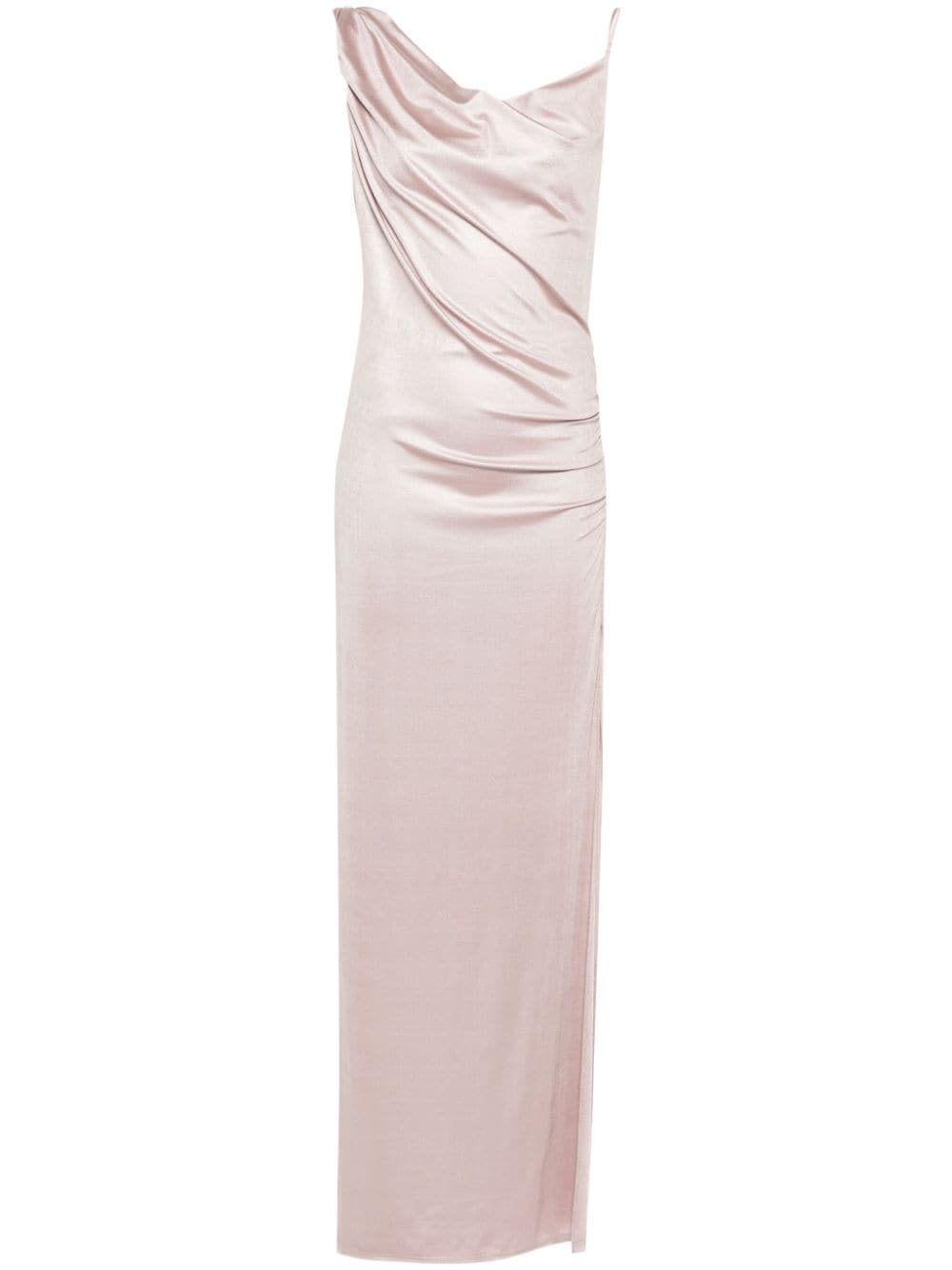 The Mannei Re24 draped maxi dress - Neutrals von The Mannei