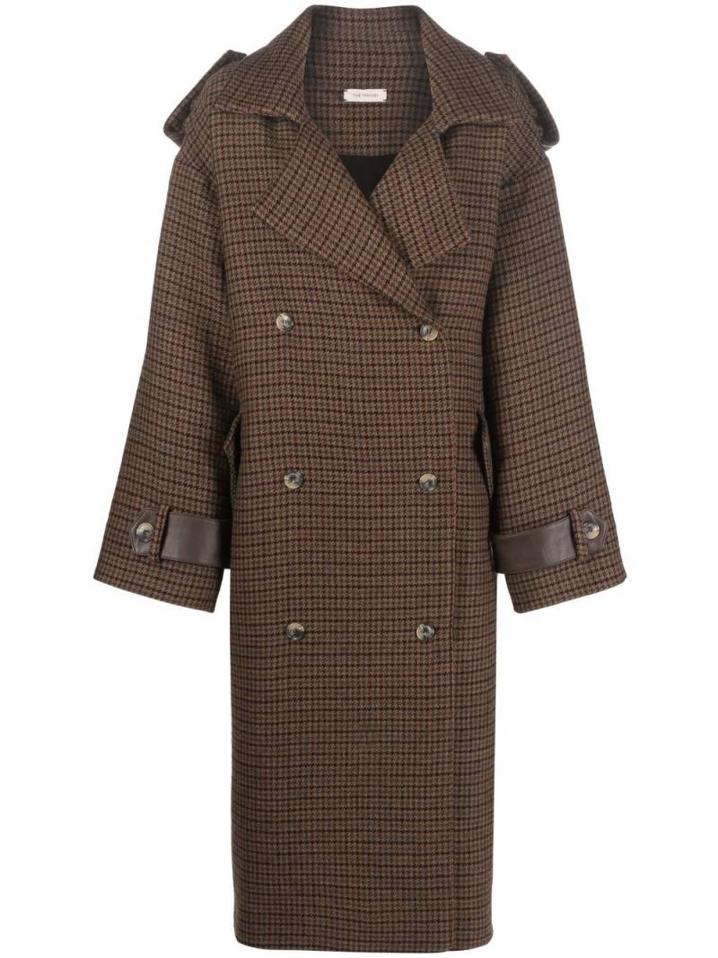 The Mannei double-breasted button-fastening coat - Brown von The Mannei