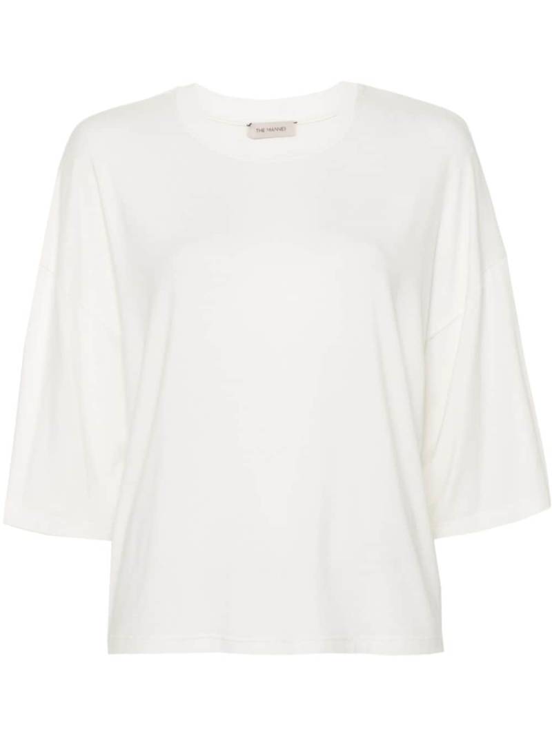 The Mannei drop-shoulder T-shirt - White von The Mannei