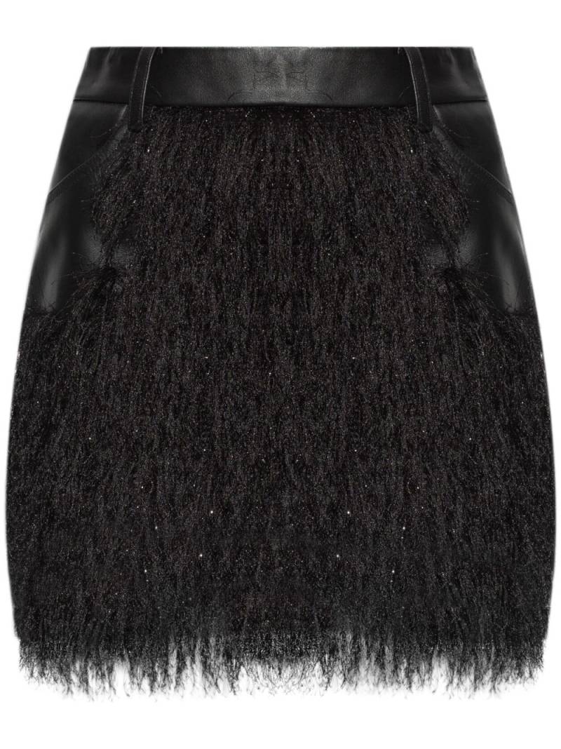 The Mannei fringed skirt - Black von The Mannei