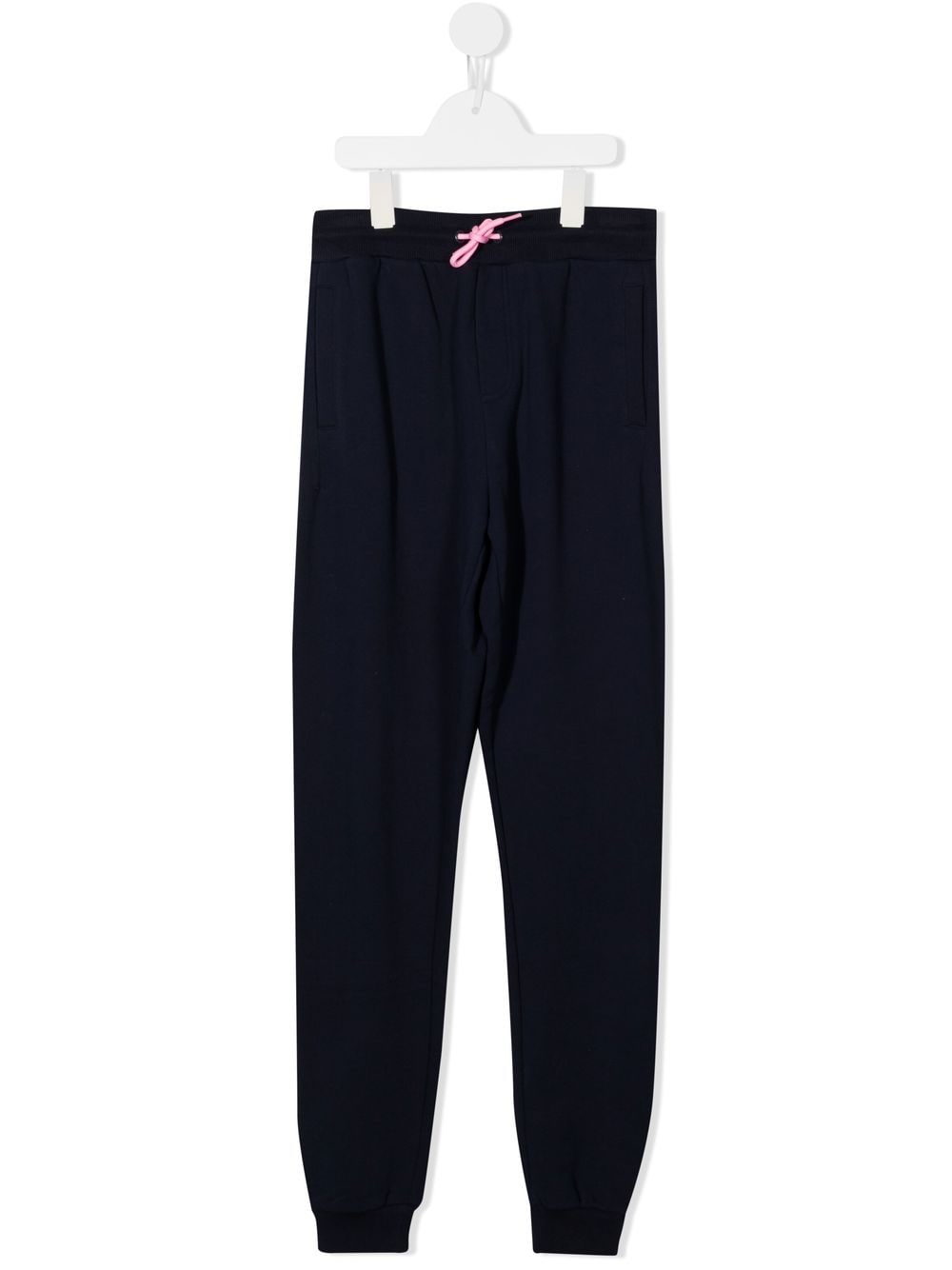 Marc Jacobs Kids logo-appliqué track pants - Blue von Marc Jacobs Kids