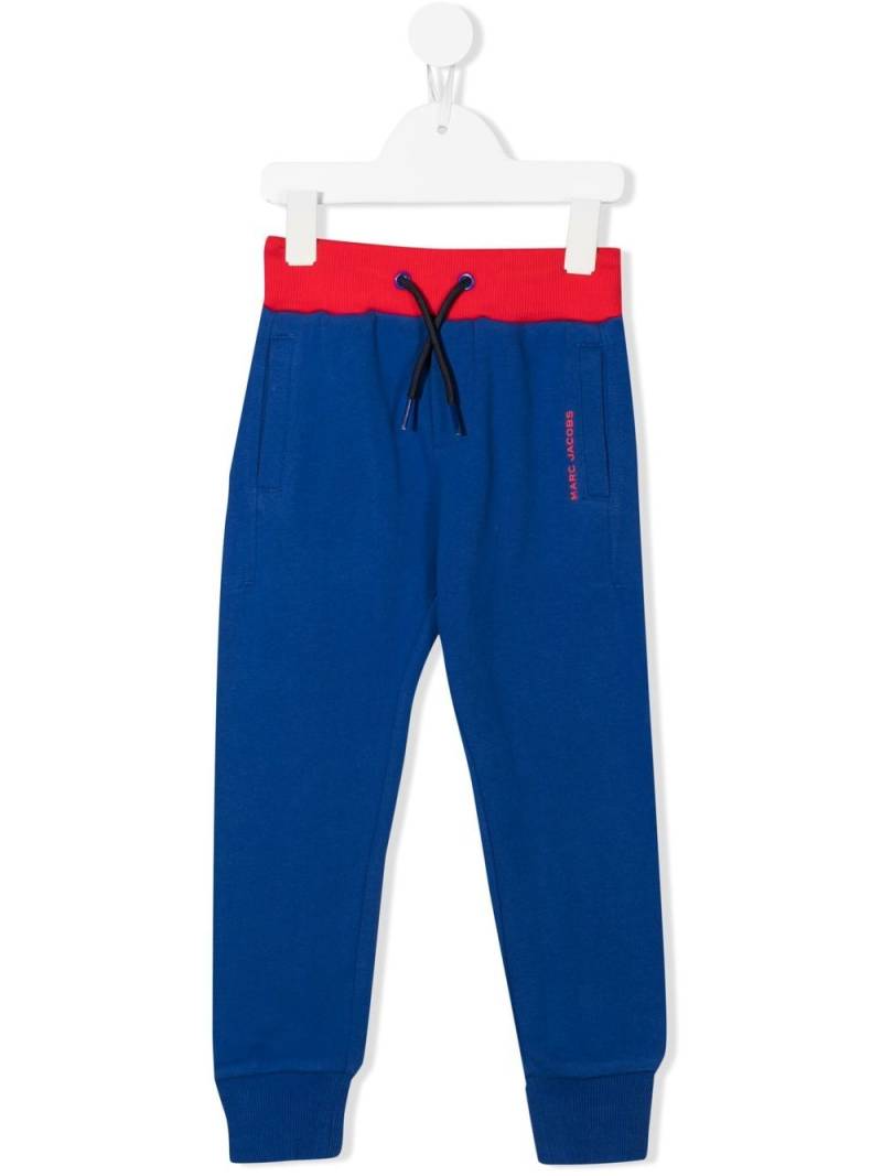 Marc Jacobs Kids logo-print track pants - Blue von Marc Jacobs Kids