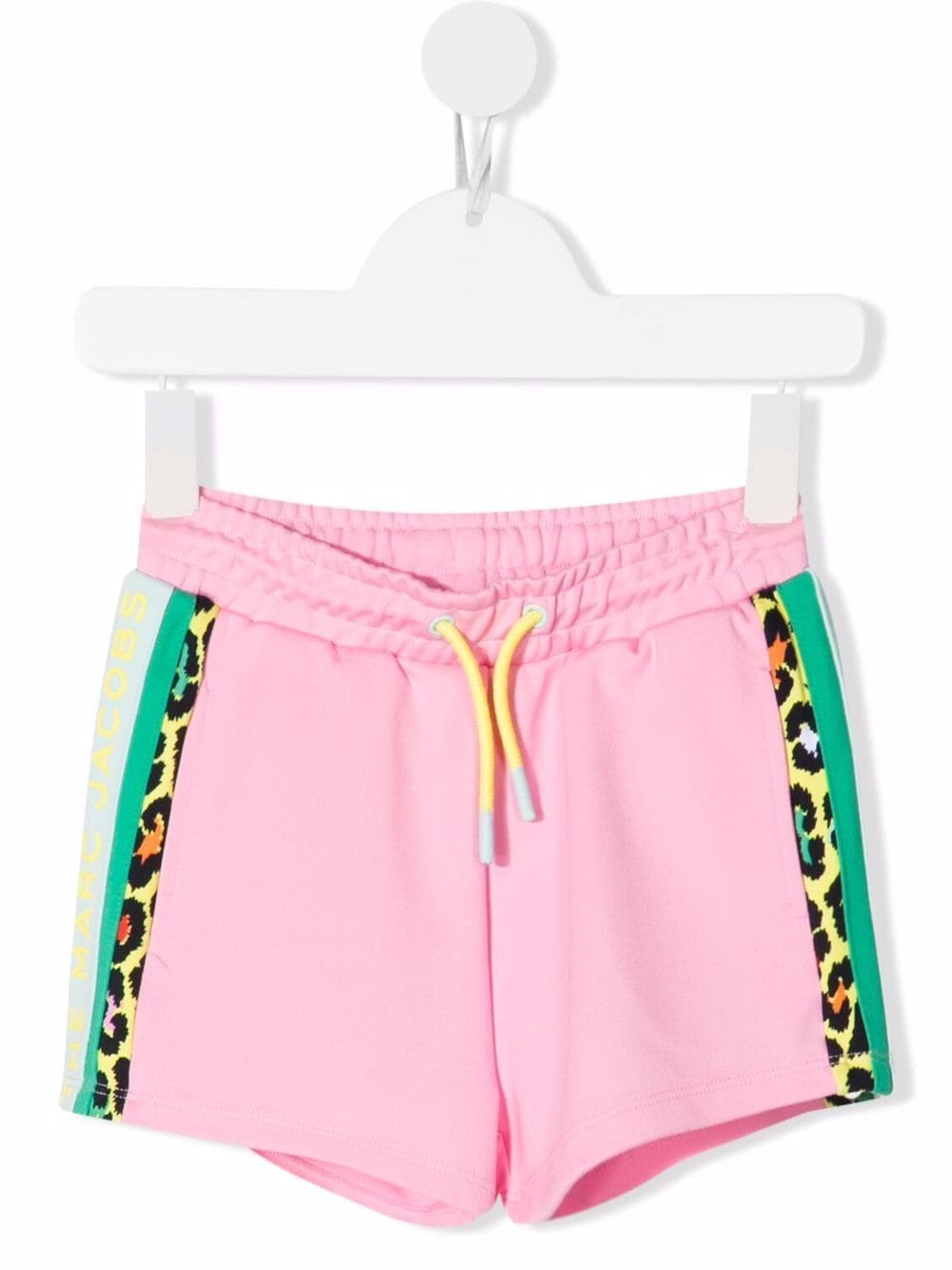 Marc Jacobs Kids logo side-stripe shorts - Pink von Marc Jacobs Kids