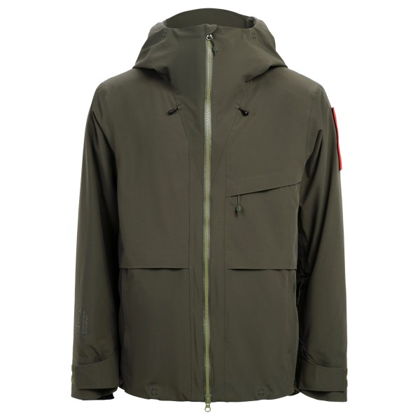 The Mountain Studio - Carv Insulated Stretch Jacket - Skijacke Gr L braun/oliv von The Mountain Studio