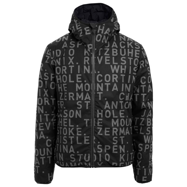 The Mountain Studio - Reversible Light Hood Jacket - Daunenjacke Gr L;M;S;XL;XXL oliv;schwarz von The Mountain Studio