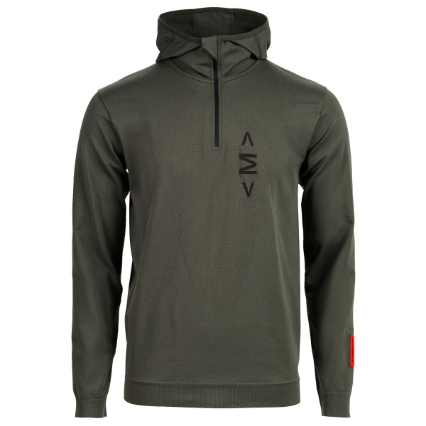 The Mountain Studio - Tecno Hood - Hoodie Gr M oliv von The Mountain Studio