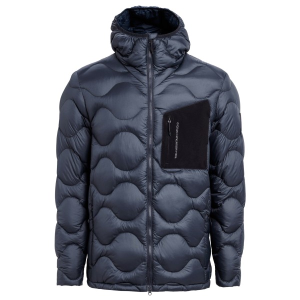 The Mountain Studio - Ultralight Hood Jacket - Daunenjacke Gr L blau von The Mountain Studio