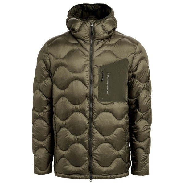 The Mountain Studio - Ultralight Hood Jacket - Daunenjacke Gr L oliv von The Mountain Studio