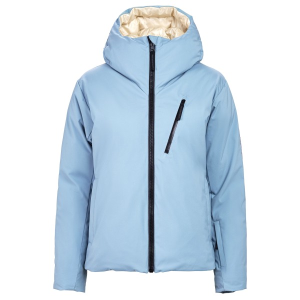 The Mountain Studio - Women's Pertex Reversible Tecno Down Jacket - Daunenjacke Gr L blau von The Mountain Studio