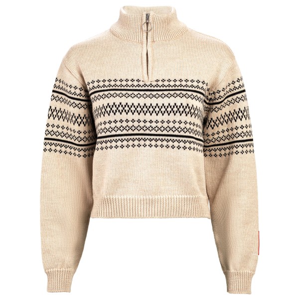 The Mountain Studio - Women's Ski Sweater - Merinopullover Gr L beige von The Mountain Studio