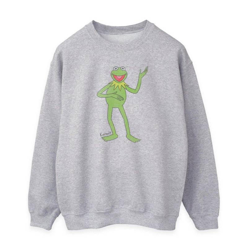 Classic Sweatshirt Damen Grau M von The Muppets