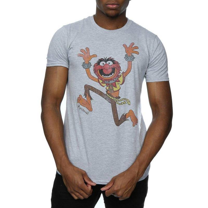 Classic Tshirt Herren Grau M von The Muppets