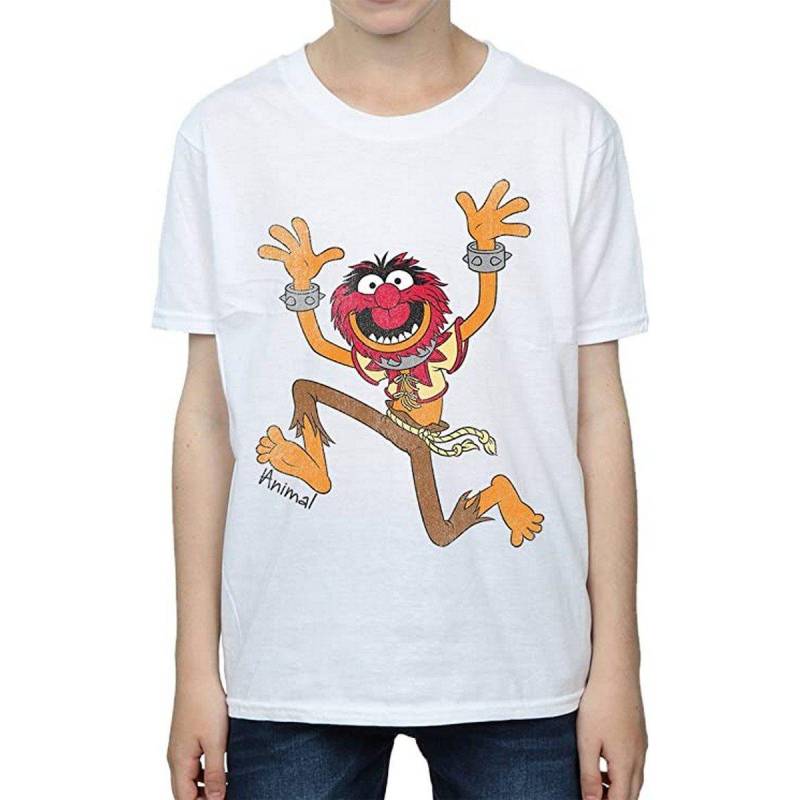 Classic Tshirt Jungen Weiss 140/146 von The Muppets