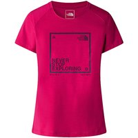 THE NORTH FACE Damen Funktionsshirt Lightning pink | L von The North Face