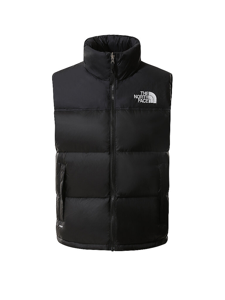 THE NORTH FACE Daunensteppgilet schwarz | M von The North Face