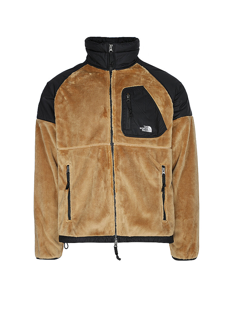 THE NORTH FACE Jacke in Felloptik VERSA hellbraun | L von The North Face