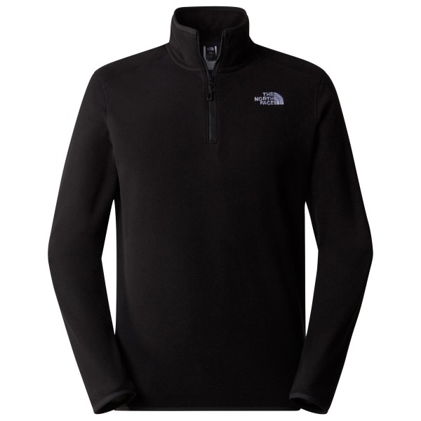 The North Face - 100 Glacier 1/4 Zip - Fleecepullover Gr XL schwarz von The North Face