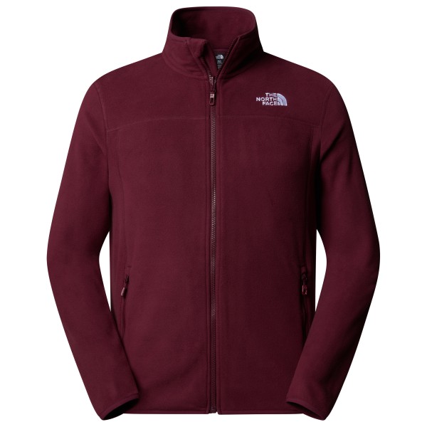 The North Face - 100 Glacier Full Zip - Fleecejacke Gr XL rot von The North Face