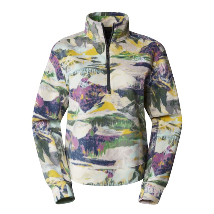 The North Face 100 Glacier printed Fleecejacke flieder von The North Face