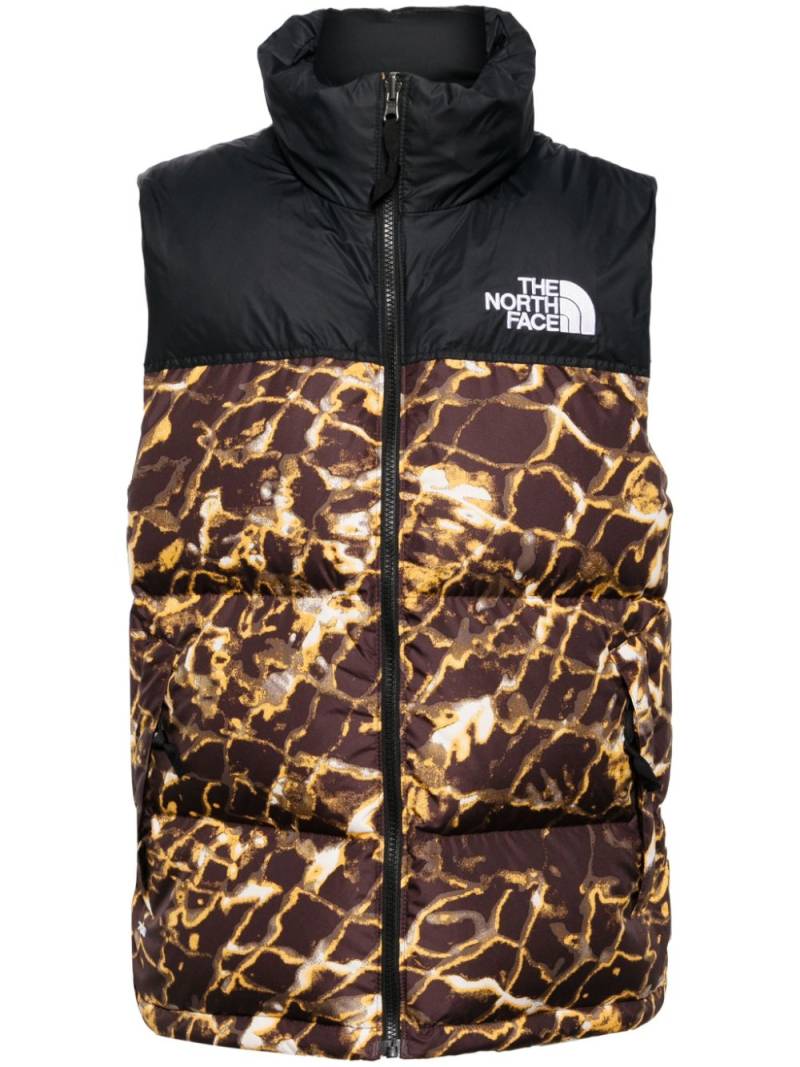 The North Face 1996 Retro Nuptse gilet - Orange von The North Face