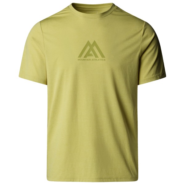 The North Face - 24/7 S/S Mountain Athletics Graphic - Funktionsshirt Gr XXL oliv/gelb von The North Face