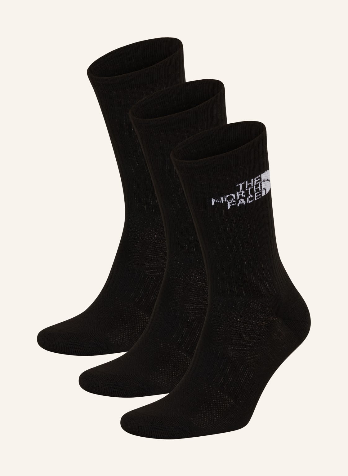 The North Face 3er-Pack Sportsocken Multi Sport Cush Crew schwarz von The North Face