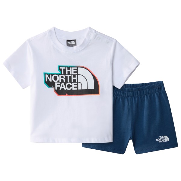 The North Face - Baby's Cotton Summer Set - T-Shirt Gr 6 Months weiß von The North Face