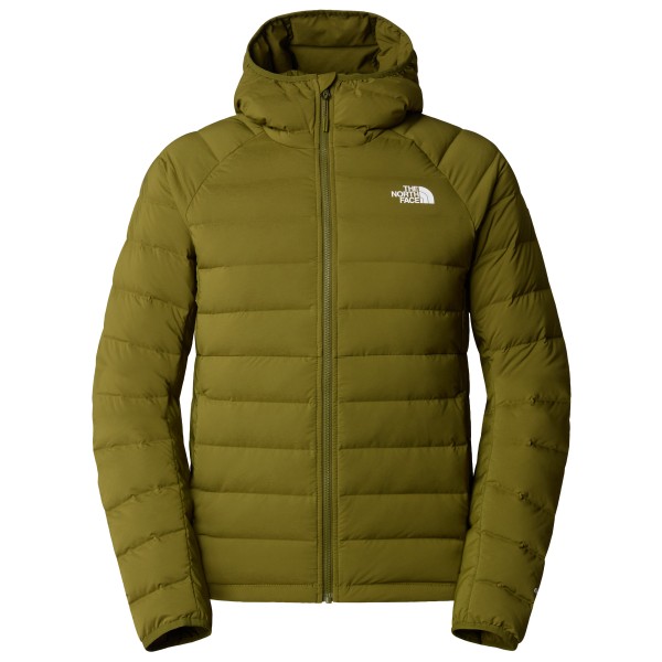 The North Face - Belleview Stretch Down Hoodie - Daunenjacke Gr M oliv von The North Face