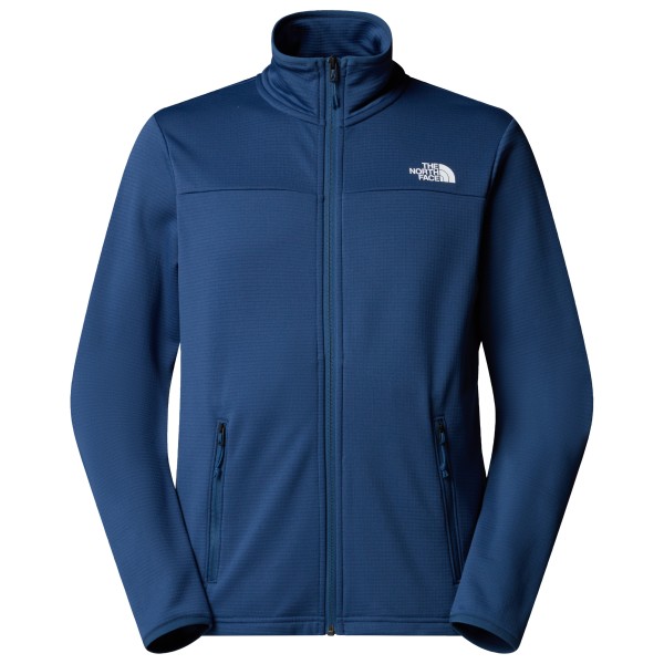 The North Face - Cedar Trail Grid Fleece Fullzip Jacket - Fleecejacke Gr XL blau von The North Face