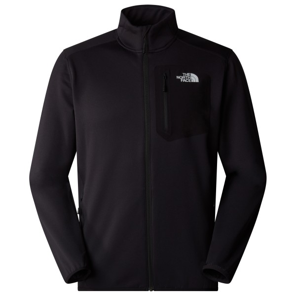 The North Face - Crest Full Zip - Fleecejacke Gr M schwarz von The North Face