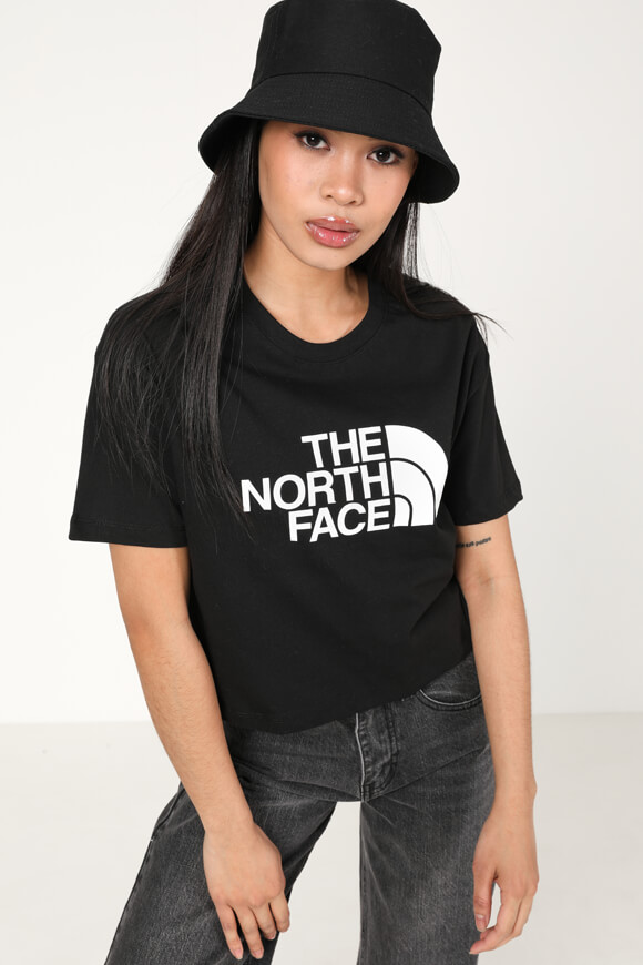 The North Face Crop T-Shirt | Schwarz | Damen  | M von The North Face