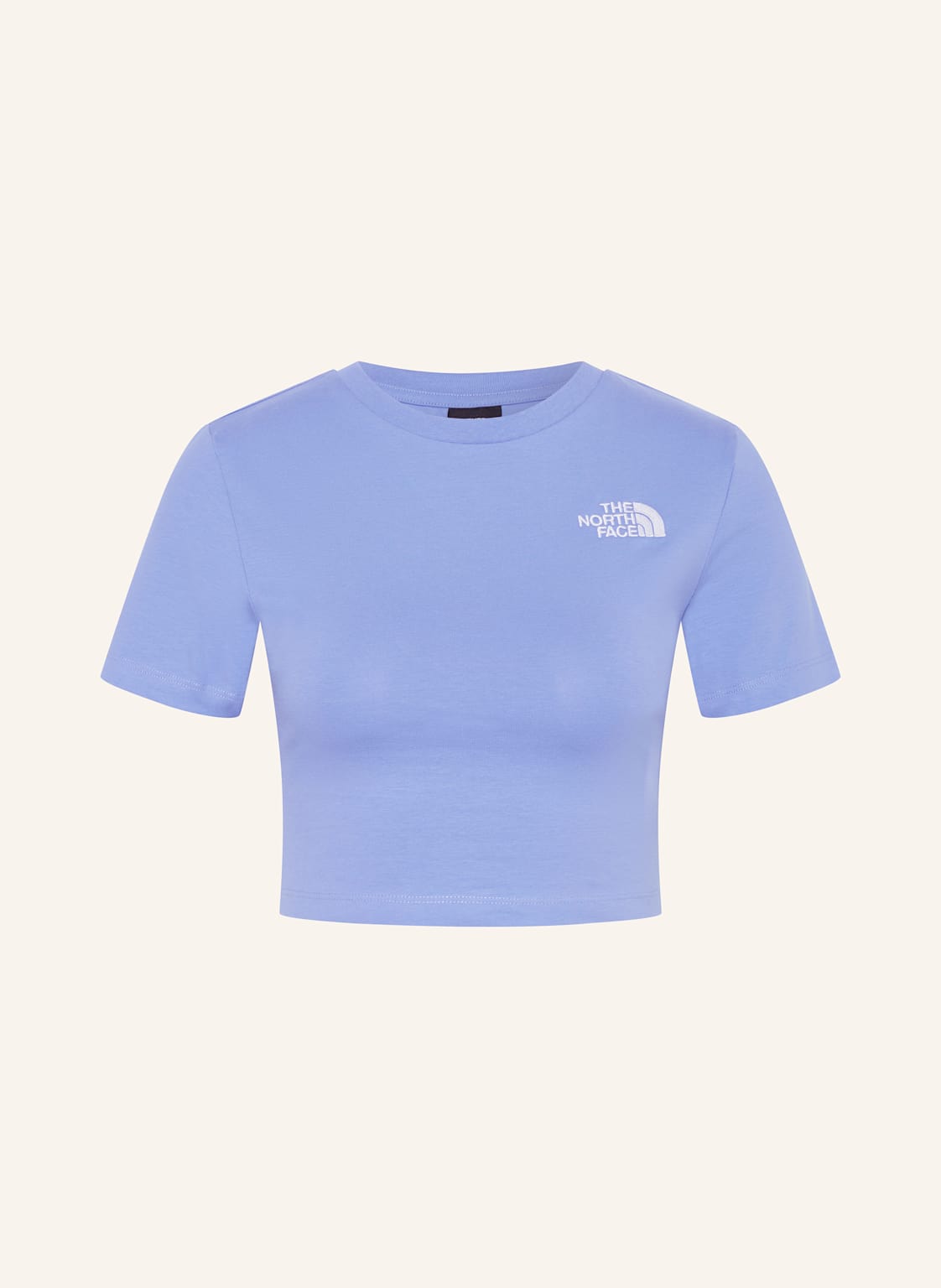 The North Face Cropped-Shirt blau The North Face Cropped-Shirt blau von The North Face