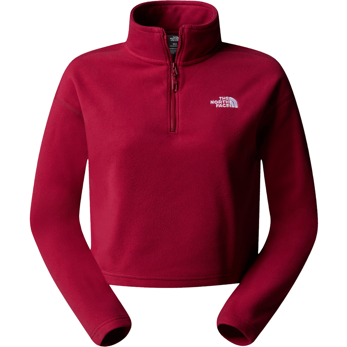 The North Face Damen 100 Glacier Cropped 1/4 Zip Pullover The North Face Damen 100 Glacier Cropped 1/4 Zip Pullover von The North Face