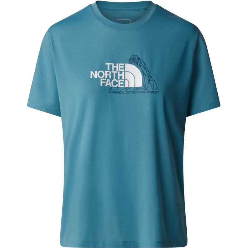 The North Face Damen Mountain Foundation T-Shirt von The North Face