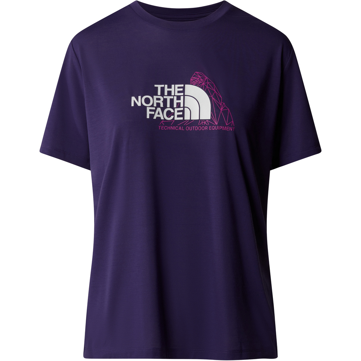 The North Face Damen Mountain Foundation T-Shirt von The North Face