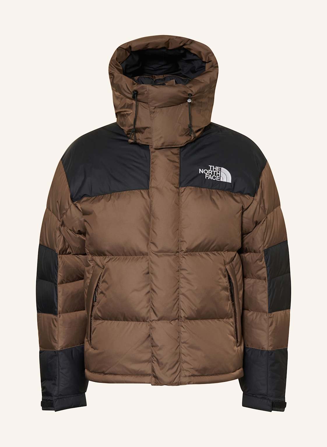 The North Face Daunenjacke Himalayan Baltoro Mit Abnehmbarer Kapuze braun von The North Face