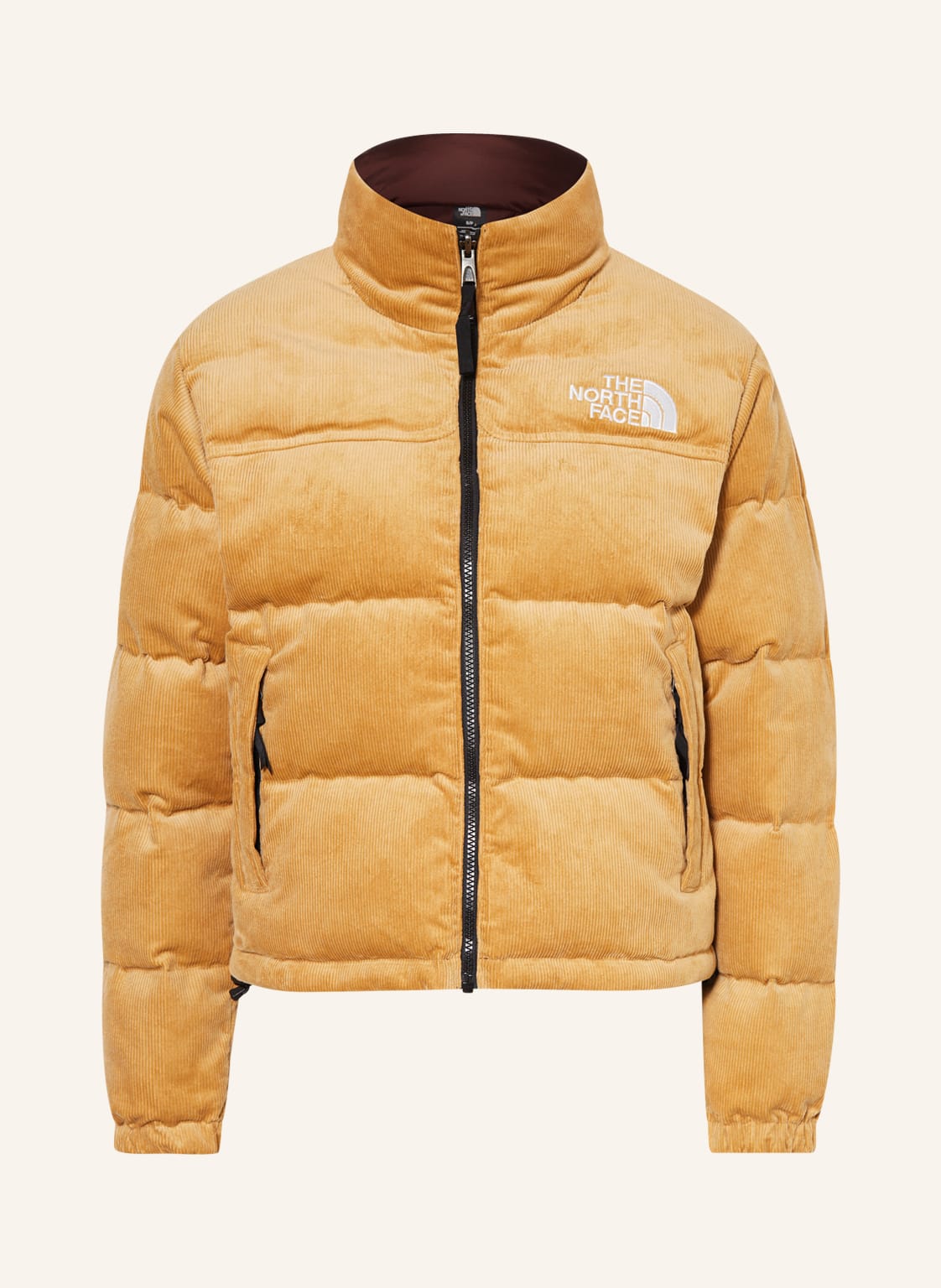 The North Face Daunenjacke Nuptse Zum Wenden braun von The North Face