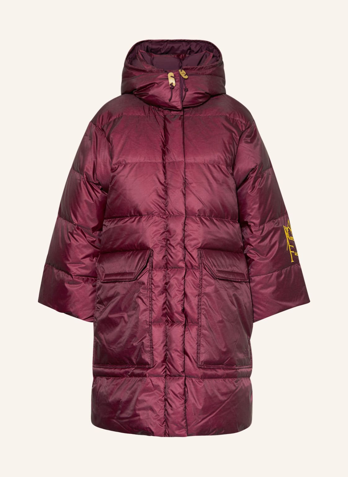 The North Face Daunenmantel '73 Mit Abnehmbarer Kapuze lila von The North Face