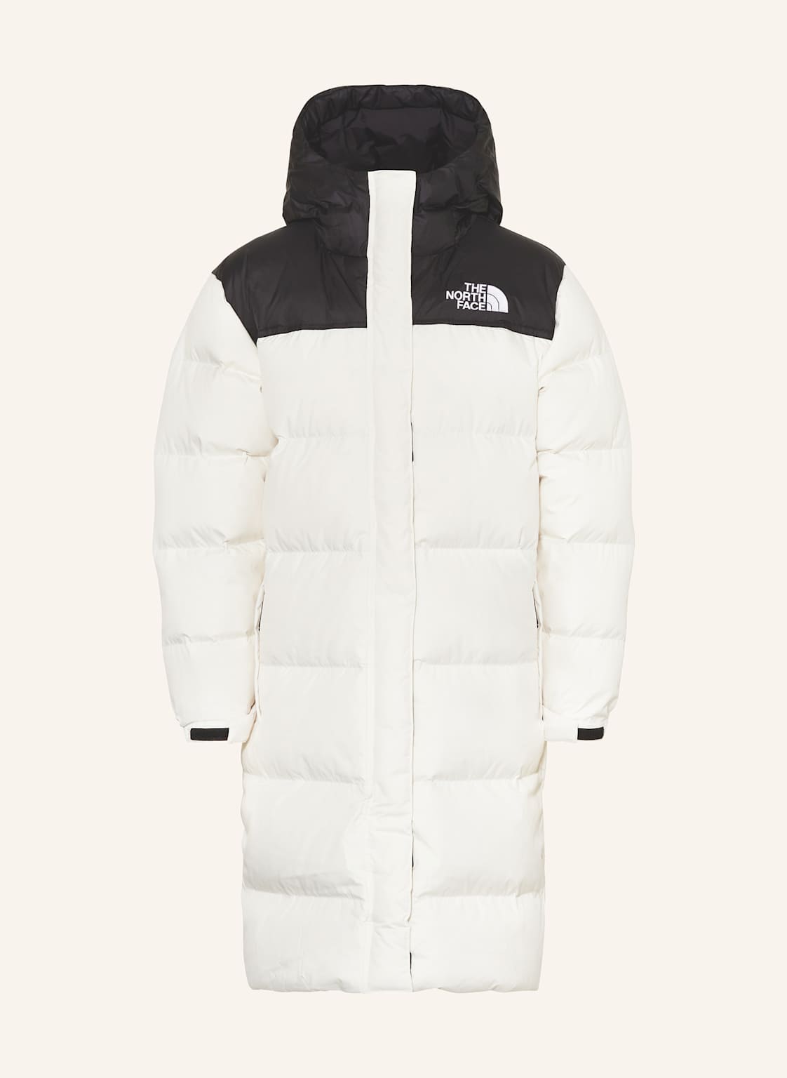 The North Face Daunenmantel Nuptse weiss von The North Face