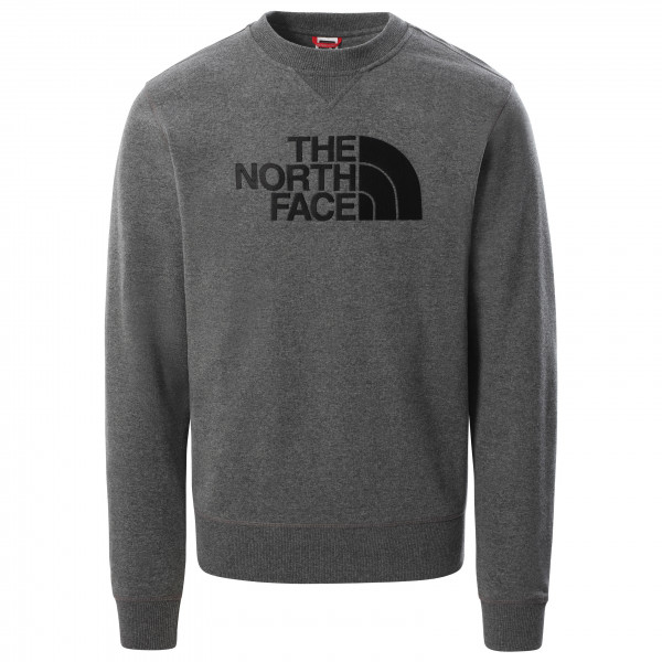 The North Face - Drew Peak Crew Light - Pullover Gr S grau von The North Face