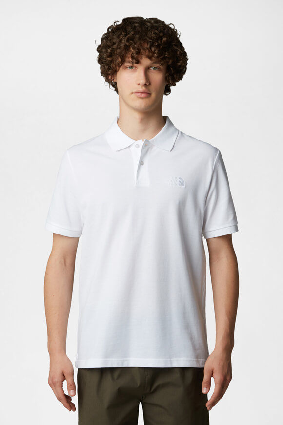 The North Face Essential Poloshirt | White | Herren  | L von The North Face