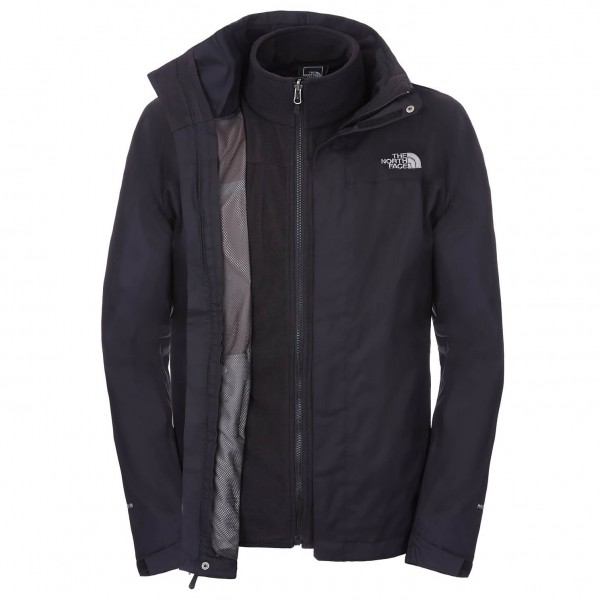 The North Face - Evolve II Triclimate Jacket - Doppeljacke Gr M grau von The North Face