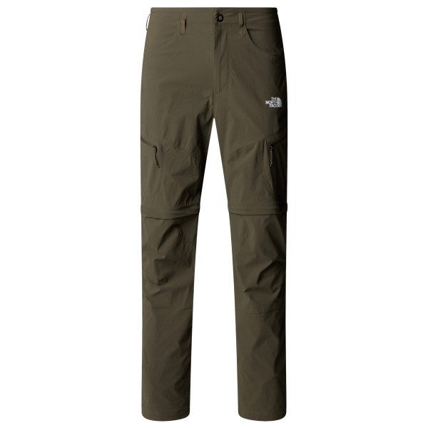 The North Face - Exploration Convertible Regular Tapered Pant - Trekkinghose Gr 32 - Regular braun von The North Face