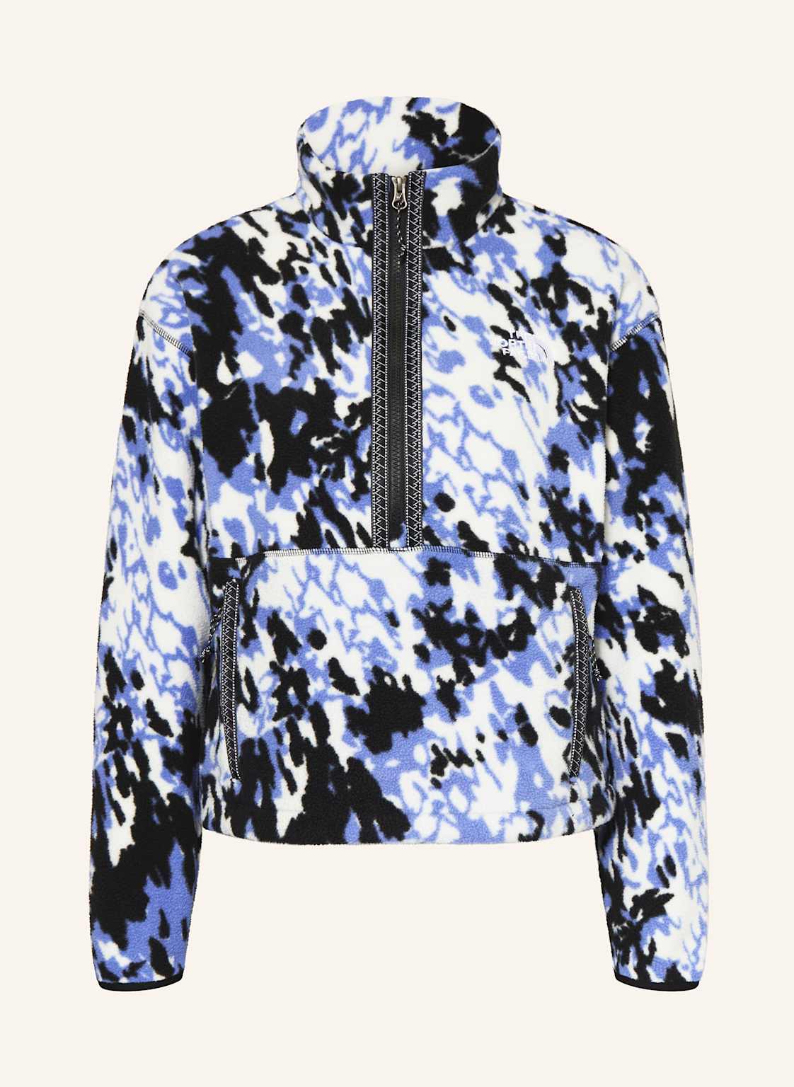 The North Face Fleece-Troyer blau von The North Face