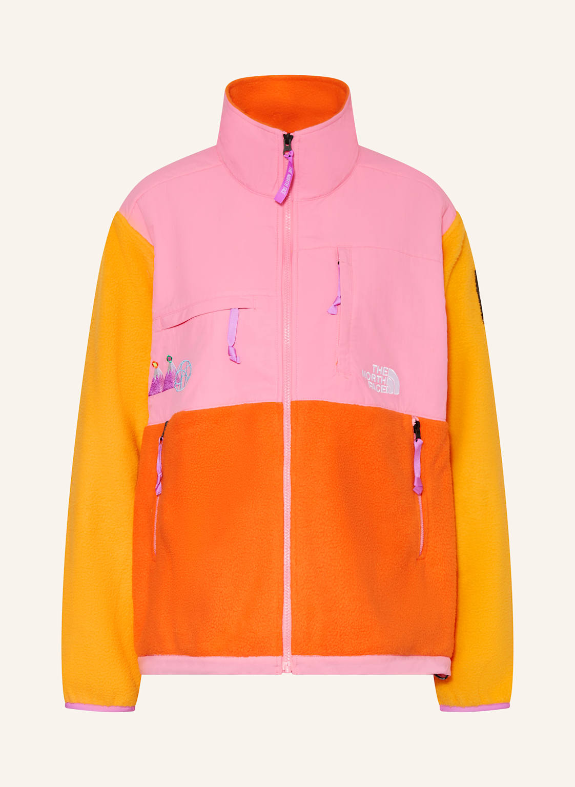 The North Face Fleecejacke Retro Denali orange von The North Face